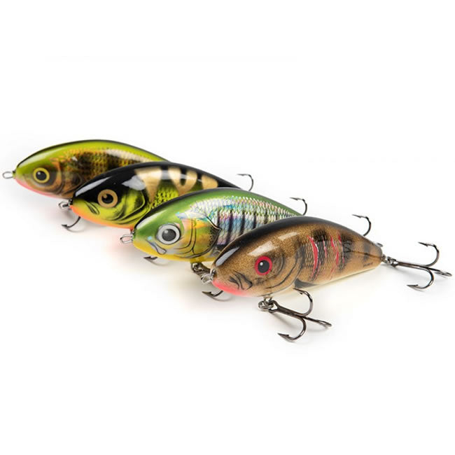 Vobler Salmo Fatso Sinking 14S Limited Edition Holo Perch 14cm, 115g
