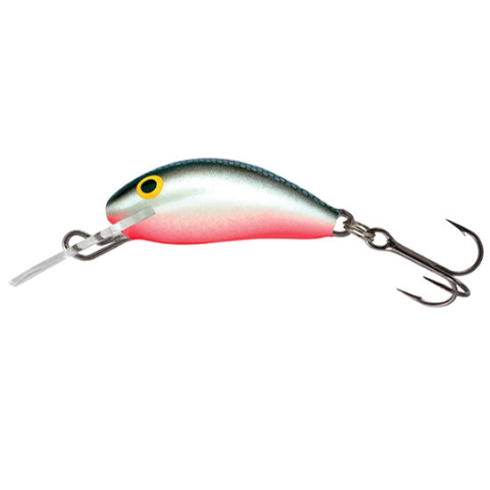 Vobler Salmo Hornet Sinking 2.5 Cm Grey Silver 1.5 Gr H2S