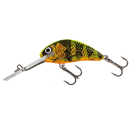 Vobler Salmo Hornet Super Deep Runner GOLD FLUO PERCH QHT108