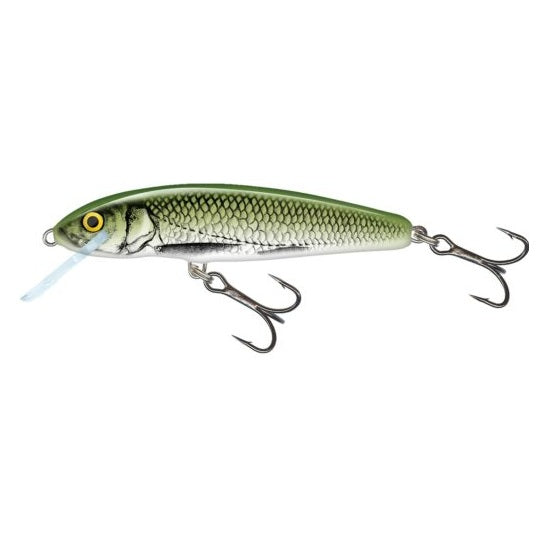 Vobler Salmo Minnow Floating Olive Bleak