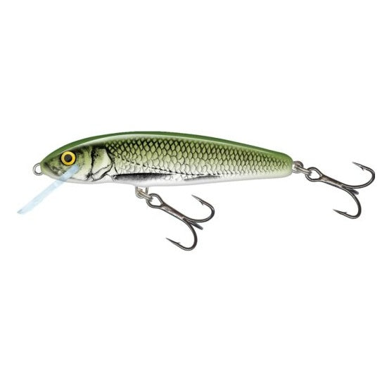 Vobler Salmo Minnow Sinking Olive Bleak