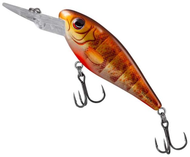 Vobler Salmo Rattlin Executor Floating, Clear Brown Perch, 5cm, 1buc/pac