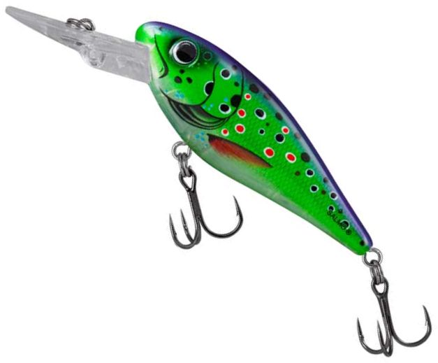 Vobler Salmo Rattlin Executor Floating, Clear Purple Trout, 5cm, 1buc/pac
