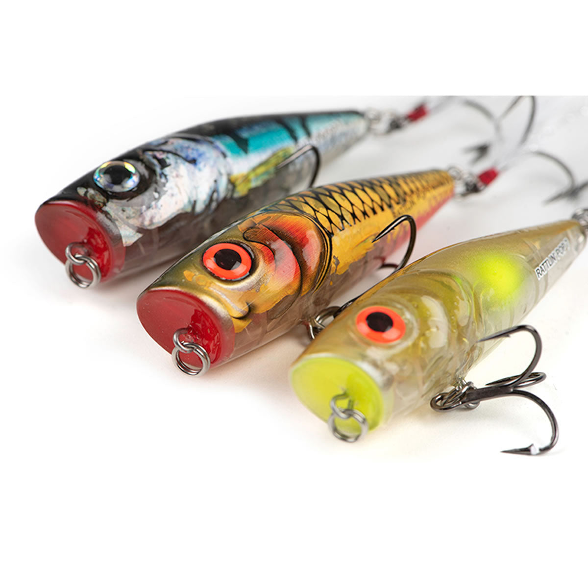 Vobler Salmo Rattlin Pop Clear Holo Smelt, 7cm, 12.5g