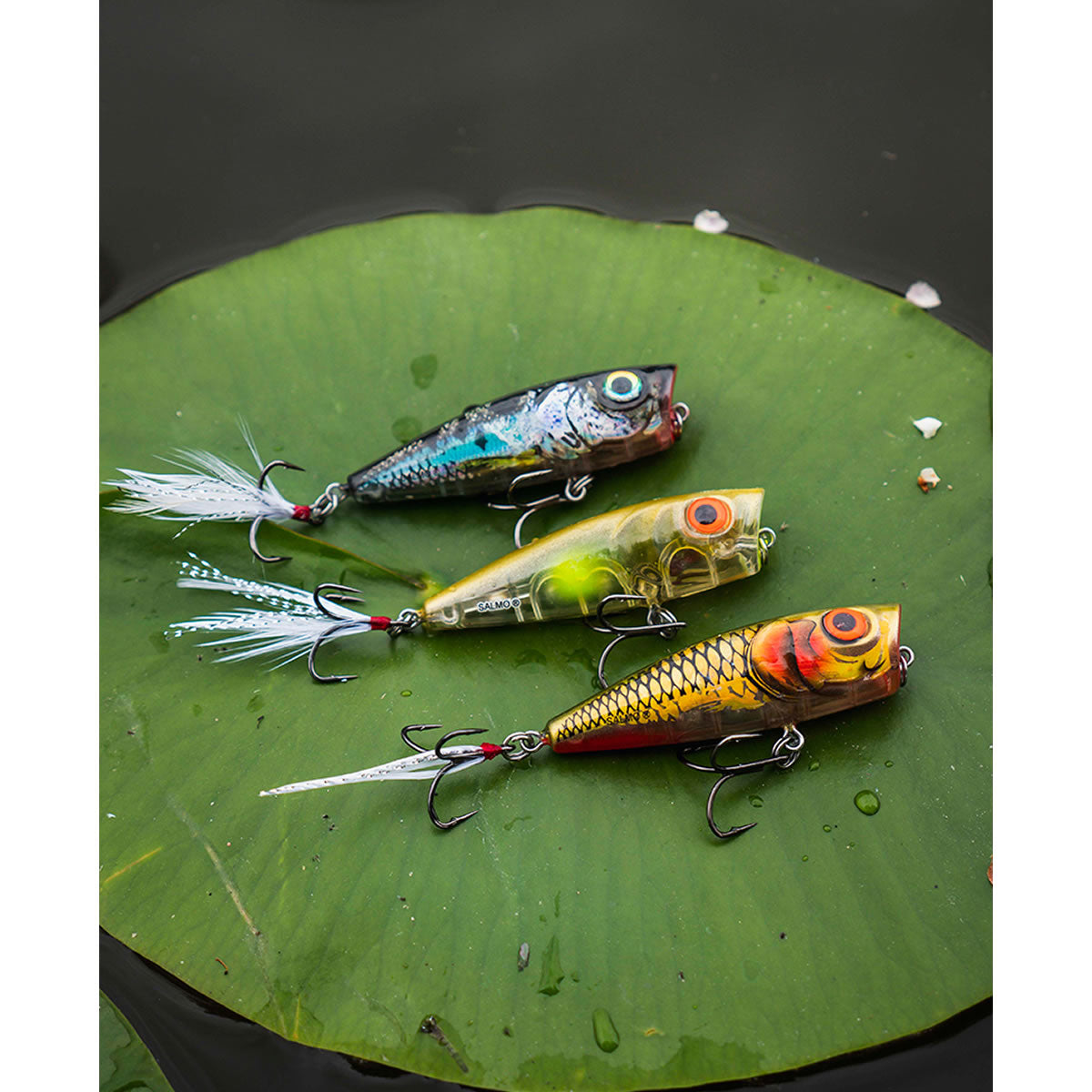 Vobler Salmo Rattlin Pop Clear Holo Smelt, 7cm, 12.5g