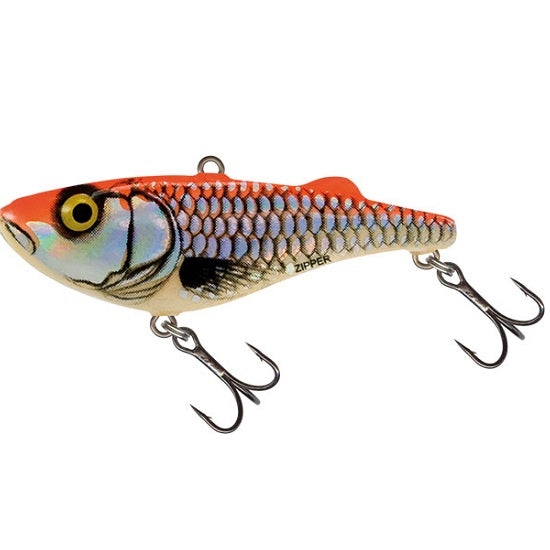 Vobler Salmo Zipper Sinking SILVER RED ORANGE QSZ003