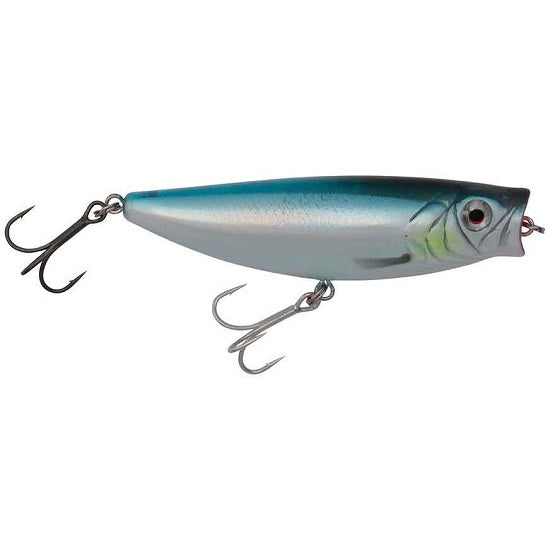 Vobler Savage Gear 3D Minnow Pop Walker Blue Silver 6.6cm 8g