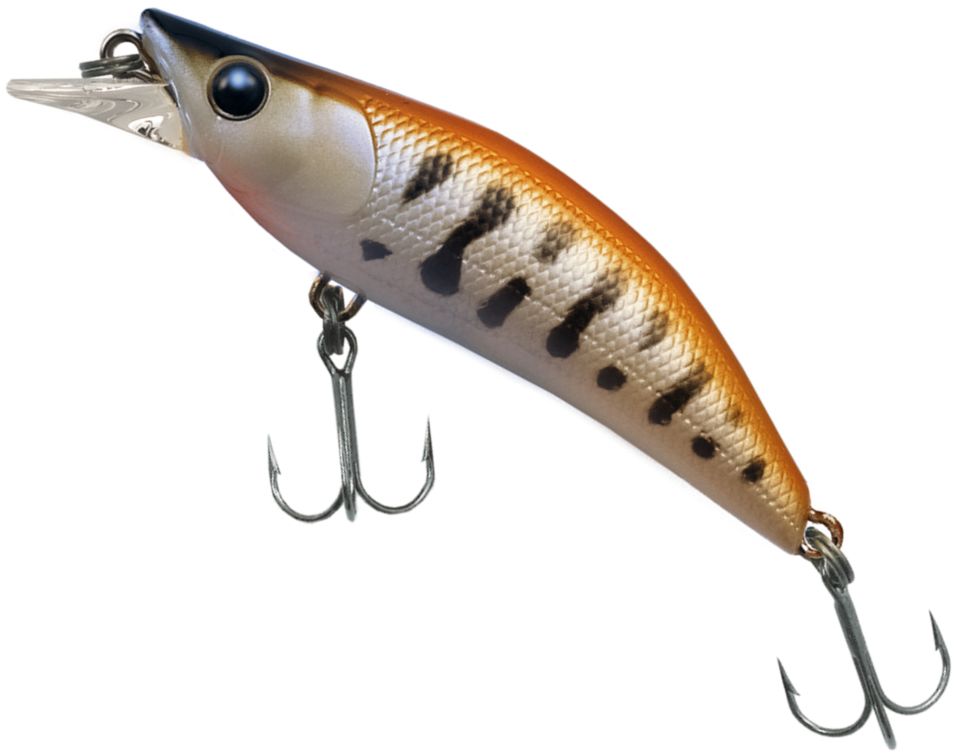 Vobler Tiemco Mukkuri Floating, Orange Back Pearl Yamame, 3.4g, 5.2cm