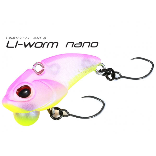 Vobler Valkein Li Worm Nano 28mm 2.3g M074 Matt Chocolate Glow S