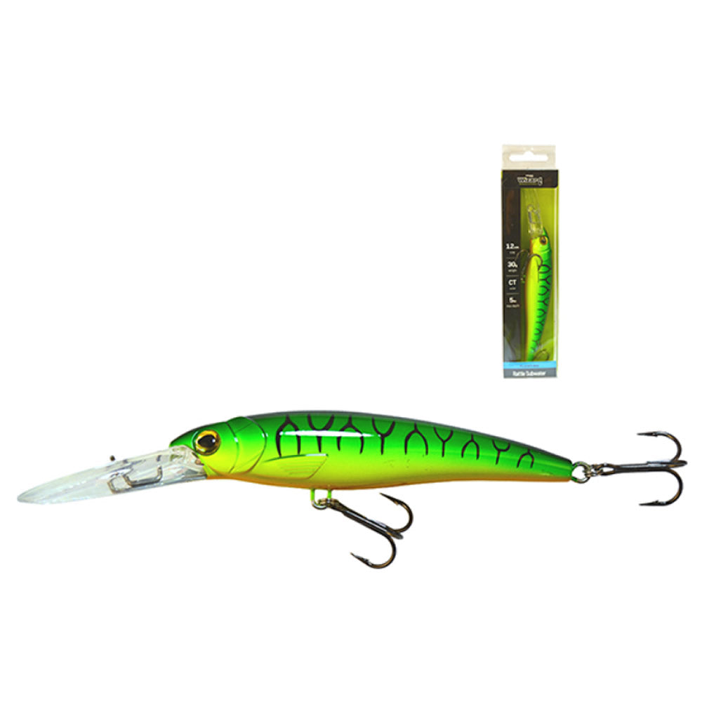 Vobler WIZARD Ratlle Subwater Floating, 12cm, 30g, Culoare CT, 1buc/pac