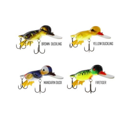 Vobler Westin Danny the Duck 8cm 10g Yellow Duckling F