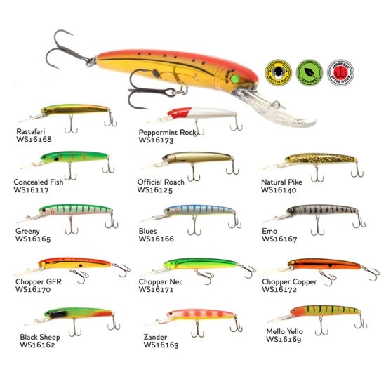 Vobler Westin Deep Runner 10cm 15g Official Roach F