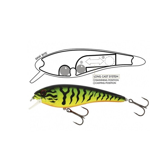 Vobler Westin RawBite 11cm 26g Blue Glamour F