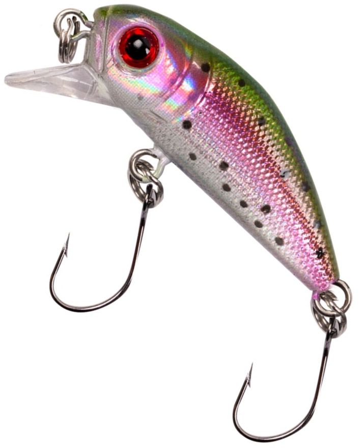 Vobler ZEBCO Troutseeker Siniking, Rainbow, 4cm, 2.2g, 1buc/pac