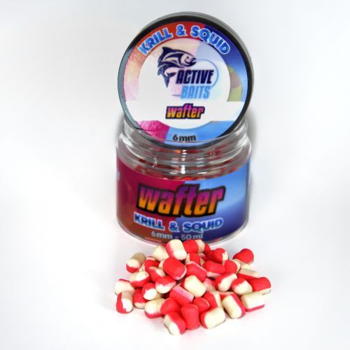 WAFTER  PREMIUM ACTIVE BAITS DUMBELL KRILL SQUID 6MM 