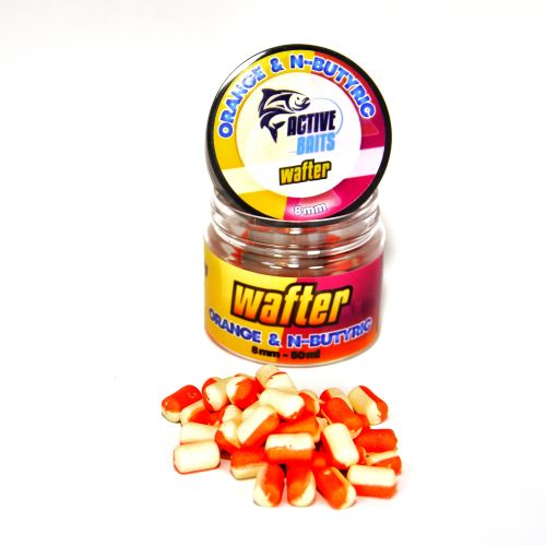 WAFTER PREMIUM  ACTIVE BAITS DUMBELL ORANGE N-BUTYRIC 8MM 