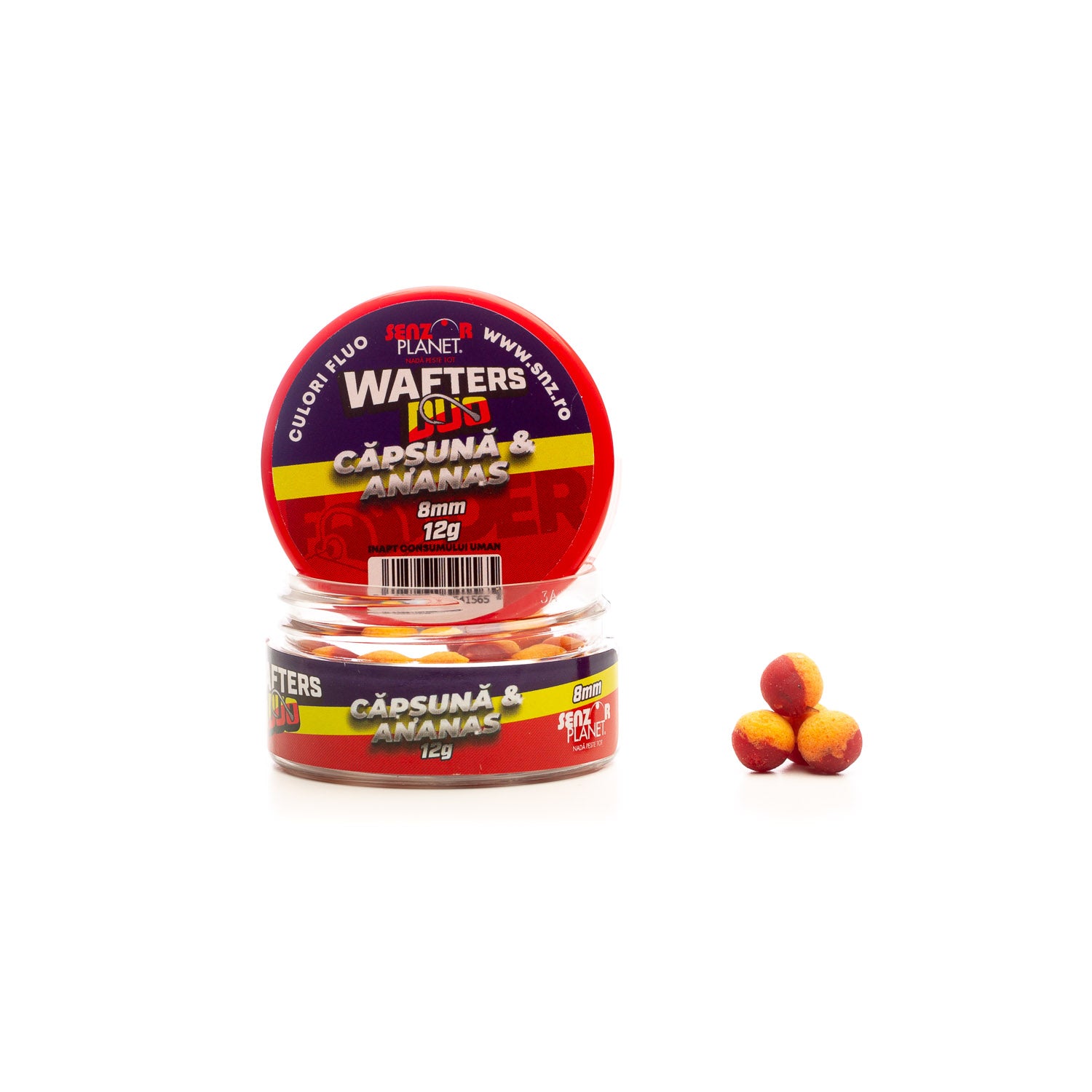 WAFTERS DUMBELLS Senzor  DUO CAPSUNA &amp; USTUROI (ROZ-ALB) 6mm 