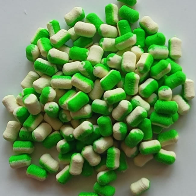Wafter 2.20 Baits Alb-Verde, 6mm, Cocos-Usturoi, 35ml/borcan