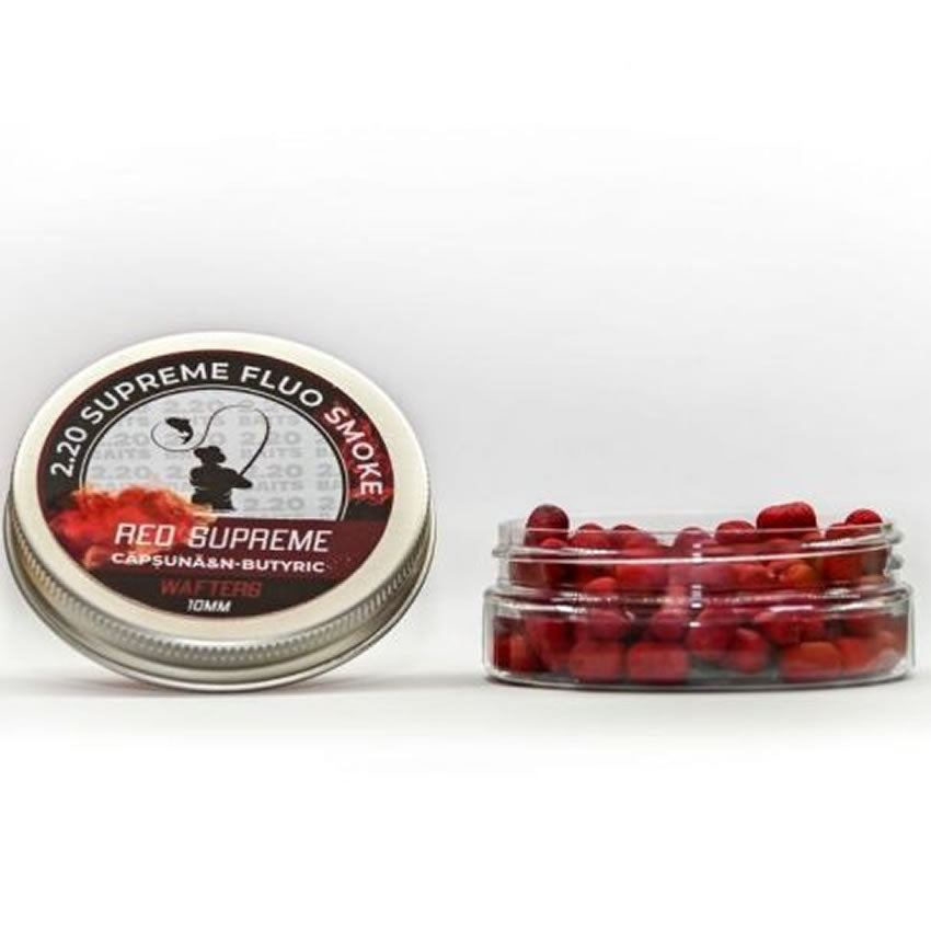 Wafter 2.20 Baits Tangerine Supreme Fluo Smoke 10mm, Visiniu, Capsuni &amp; NButyric