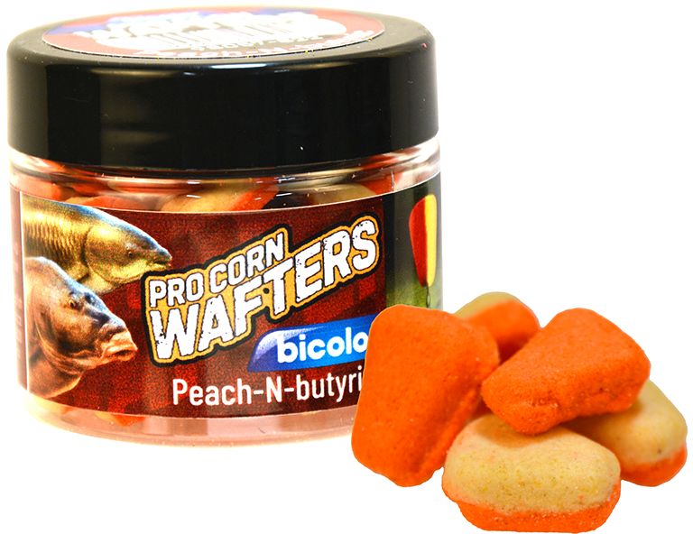 Wafter BENZAR Bicolor Pro Corn, Piersica N-Butyric, 14mm, 25g