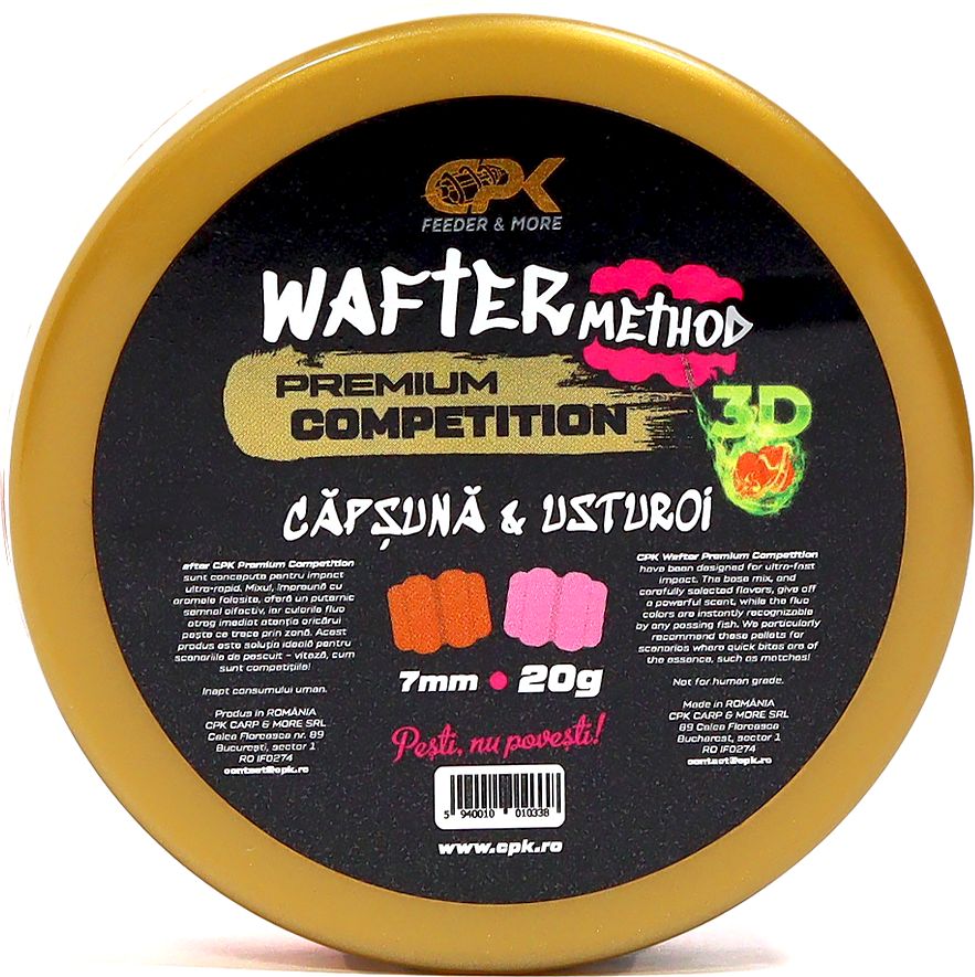 Wafter CPK Competition Method 3D, Capsuna Usturoi, 7mm, 20g