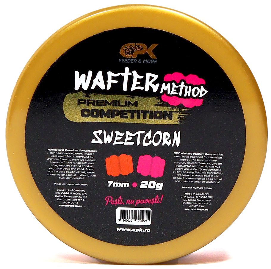 Wafter CPK Competition Method, Sweetcorn, 7mm, 20g