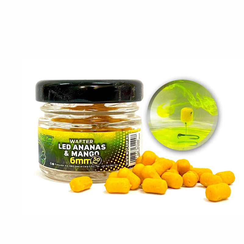 Wafter Dumbell MG LED Feeder ANANAS &amp; MANGO 6mm