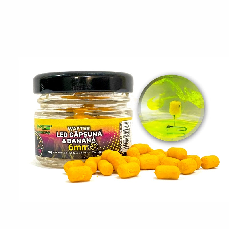 Wafter Dumbell MG LED Feeder CAPSUNA &amp; BANANA 6mm