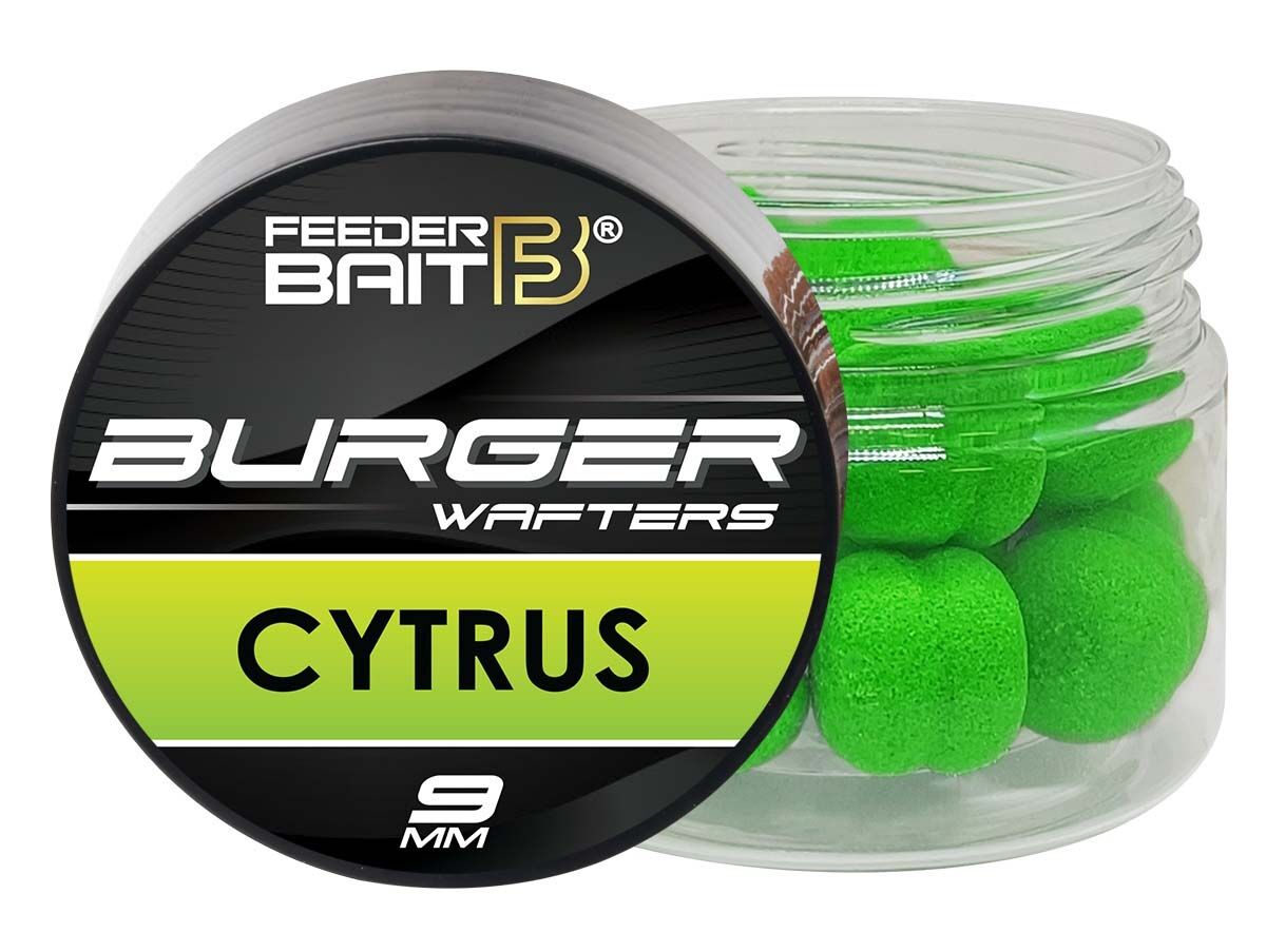 Wafter FEEDER BAIT Burger, Citric, Verde, 9mm, 25ml