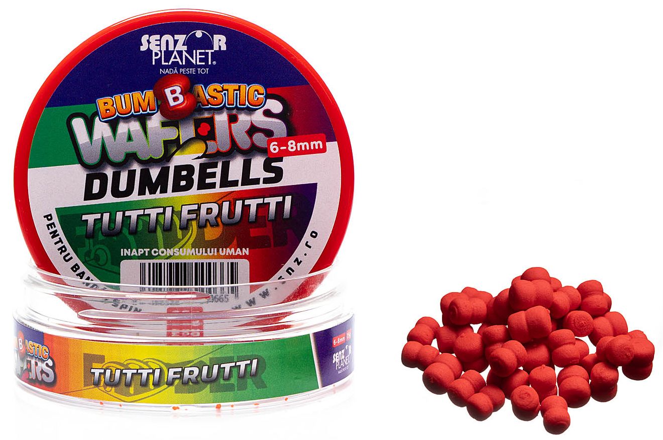 Wafter SENZOR Bumbastic Dumbells Pentru Banda, Tutti Frutti, 6-8mm, 25g