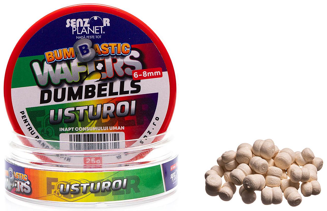 Wafter SENZOR Bumbastic Dumbells Pentru Banda, Usturoi, 6-8mm, 25g