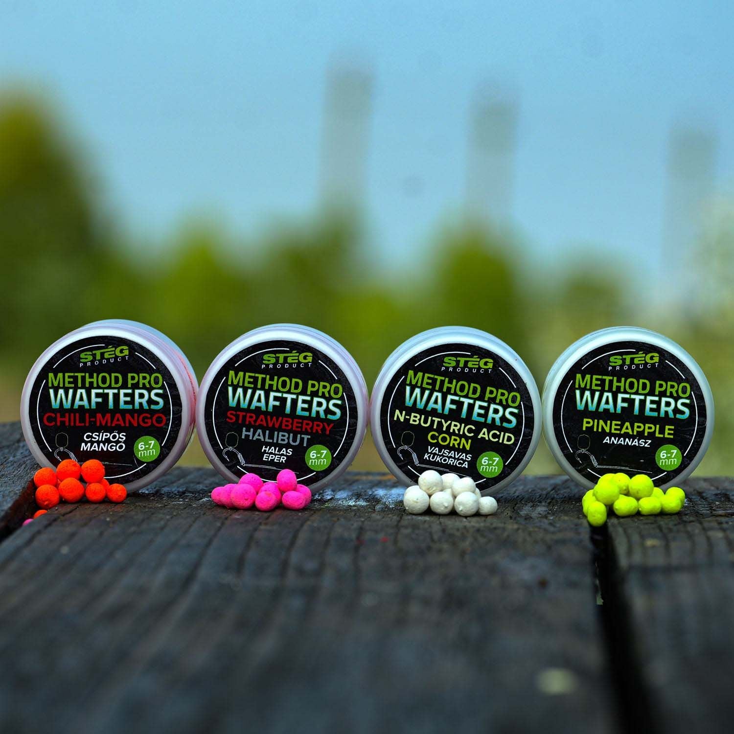 Wafter STEG Pro Method, Capsuna Halibut, 6-7mm, 15g