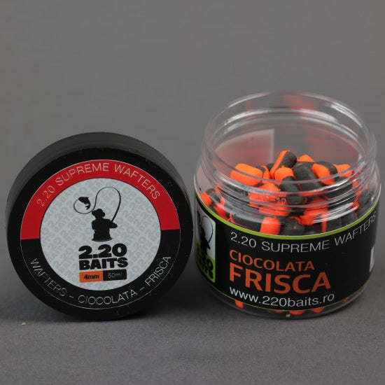 Wafters 2.20 Baits Supreme Portocaliu - Negru Ciocolata &amp; Frisca 50ml