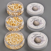 Wafters ADDICTED CARP BAITS Clams Cocos Vanilie, Maroniu Natur &amp; Alb, 3mm, 20g