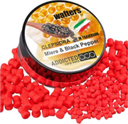 Wafters ADDICTED CARP BAITS Clepsidra Premium, Miere Black Pepper, 6mm, 40ml