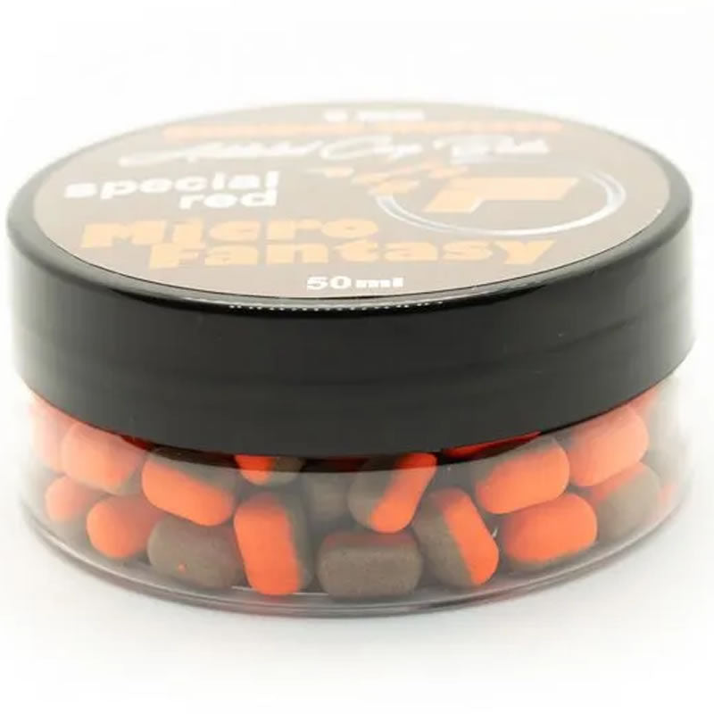 Wafters Addicted Carp Baits Dumbell Fantasy, Special Red, 6 mm, 50ml