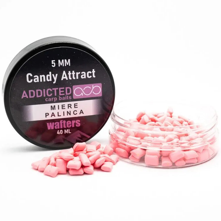 Wafters Addicted Carp Baits Pillow Candy Attract Miere &amp; Palinca Roz 40ml