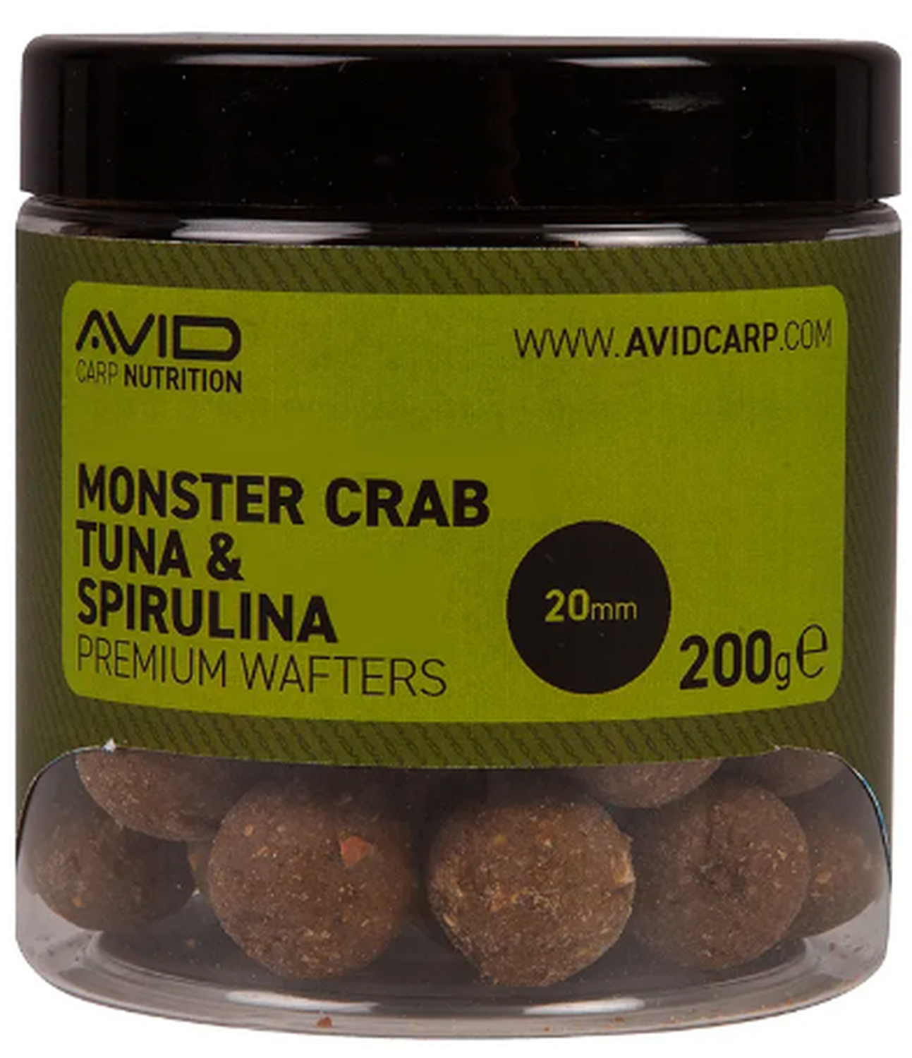 Wafters Avid Premium, Monster Crab-Tuna-Spirulina, 20mm, 200g
