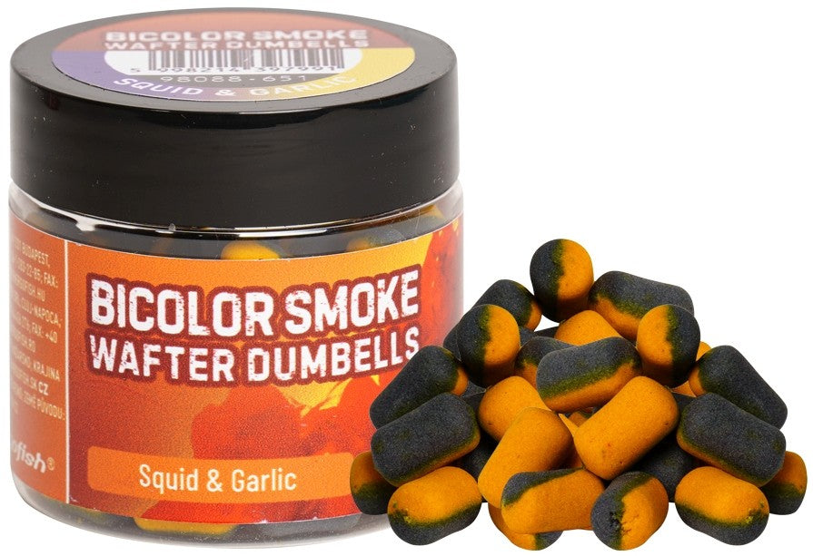 Wafters Benzar Mix Bicolor Smoke Wafter Dumbells Squid&amp;Garlic 12x8mm 60ml