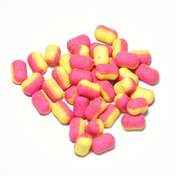 Wafters Bicolor Claumar 8mm 20g Krill Galben-Roz