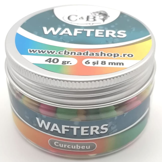 Wafters C&amp;B Curcubeu, 6/8mm, 40g