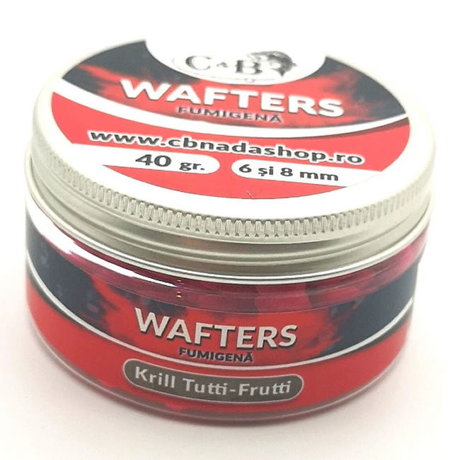 Wafters C&amp;B Fumigena, Krill &amp; Tutti-Frutti, 6/8mm, 40g