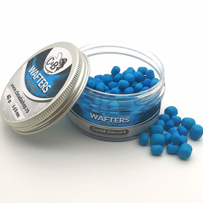 Wafters C&amp;B Fumigena, Squid Zmeura, 6/8mm, 40g