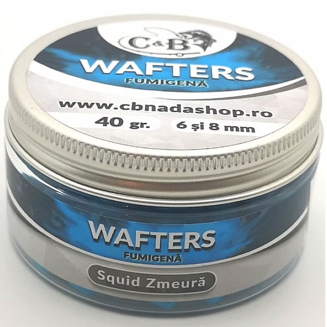 Wafters C&amp;B Fumigena, Squid Zmeura, 6/8mm, 40g