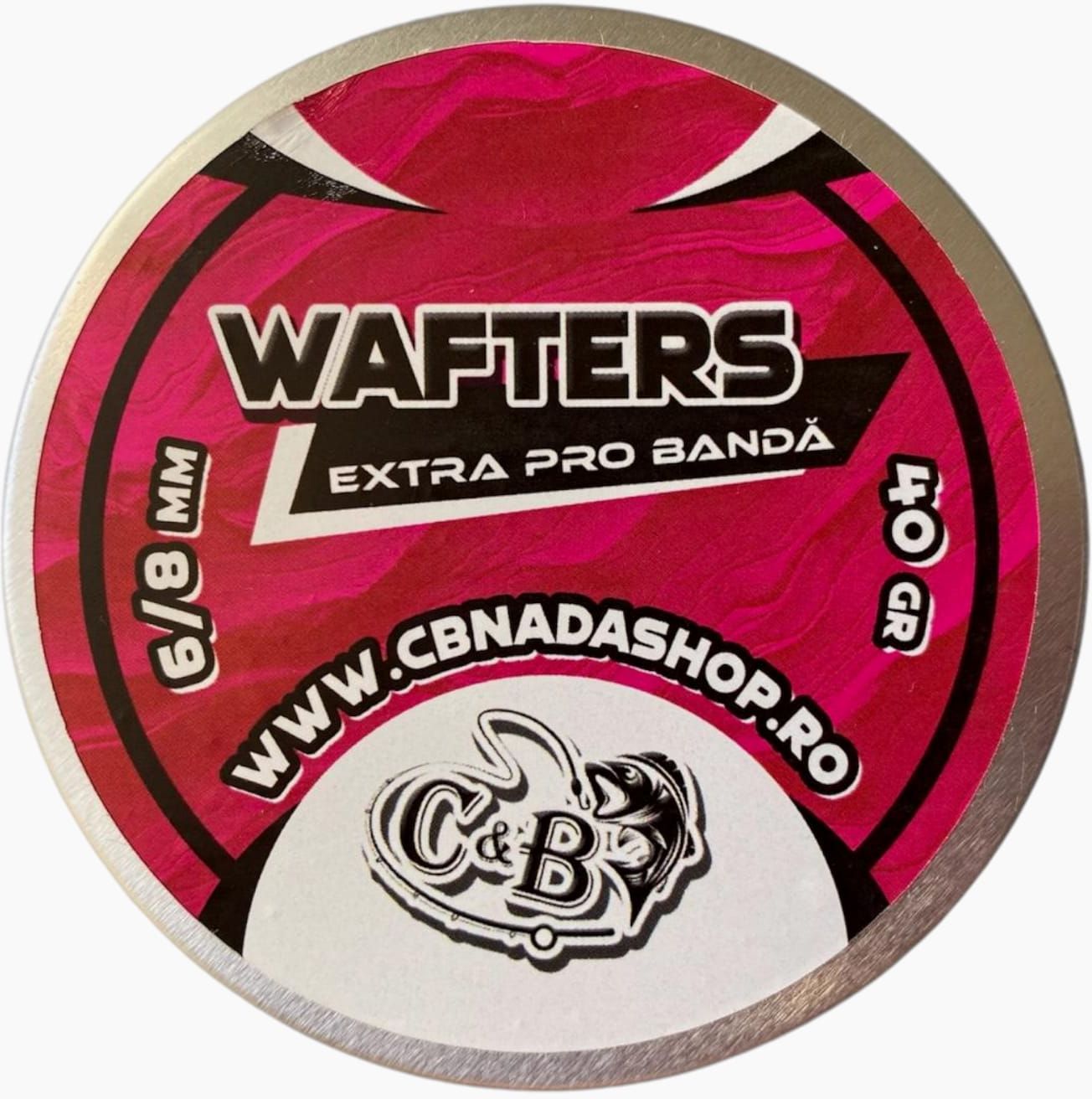Wafters C&amp;B Pro Banda, Capsuna, 6-8mm, 40g