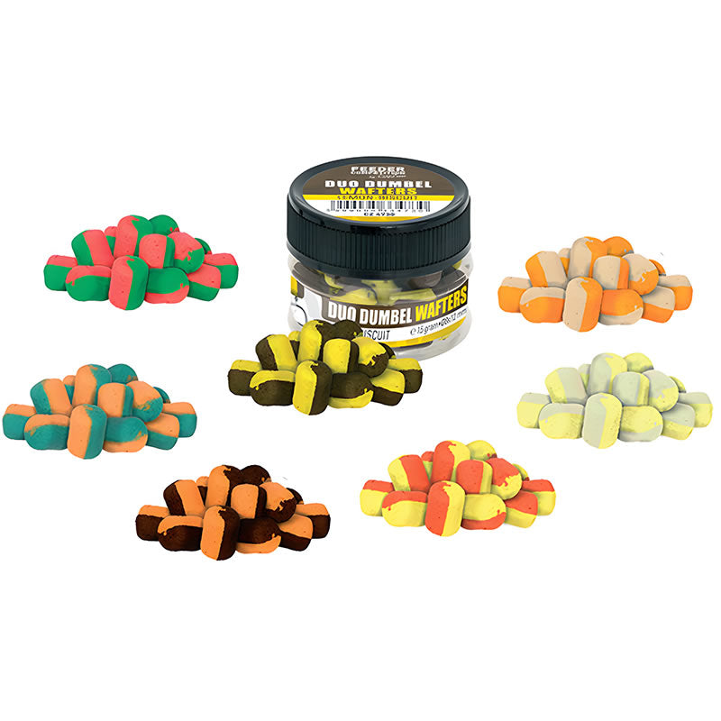Wafters CARP ZOOM Duo Dumbell, Mango Peach, 10x14mm, 15g