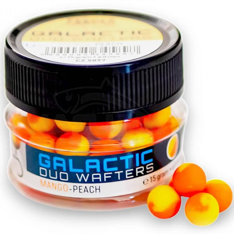 Wafters CARP ZOOM Galactik Duo, Mango Peach, 8mm, 15g