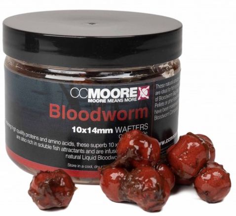 Wafters CC MOORE, Bloodworm, 10x14mm, 50buc/pac
