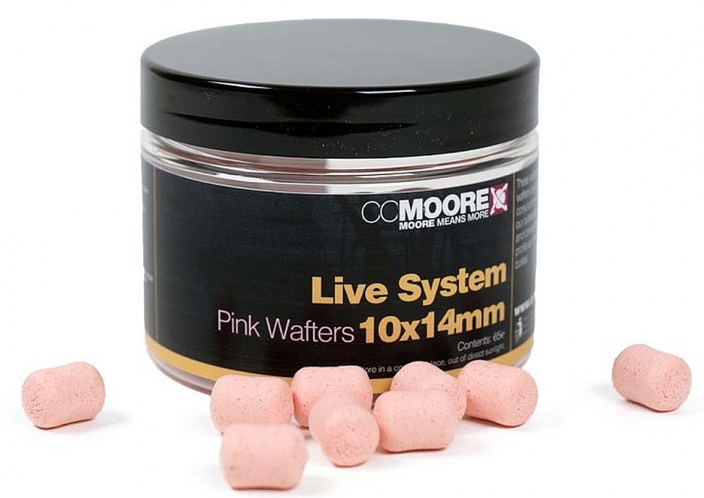 Wafters CC Moore Live System Dumbells Pink, 10-14mm, 65buc/borcan