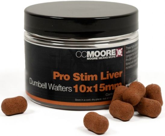  Wafters CC Moore Pro-Stim Dumbell, Liver, 10-15mm, 65buc/cutie
